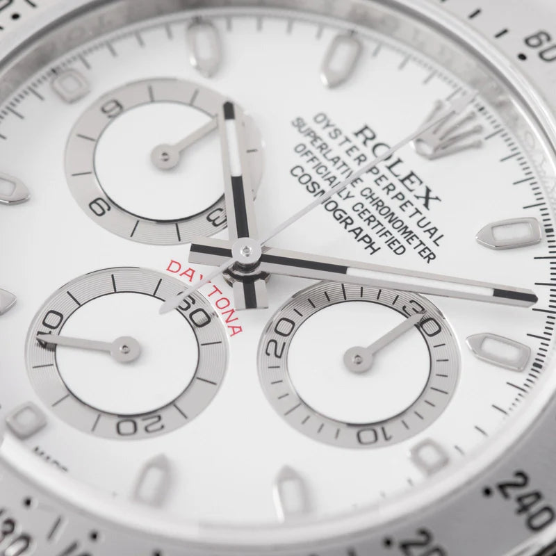 Daytona 40mm 116520 White APH Dial