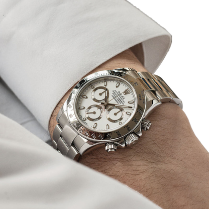 Daytona 40mm 116520 White APH Dial