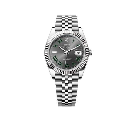 Datejust 41mm 126334 Wimbledon Stainless Steel Slate Dial Oyster