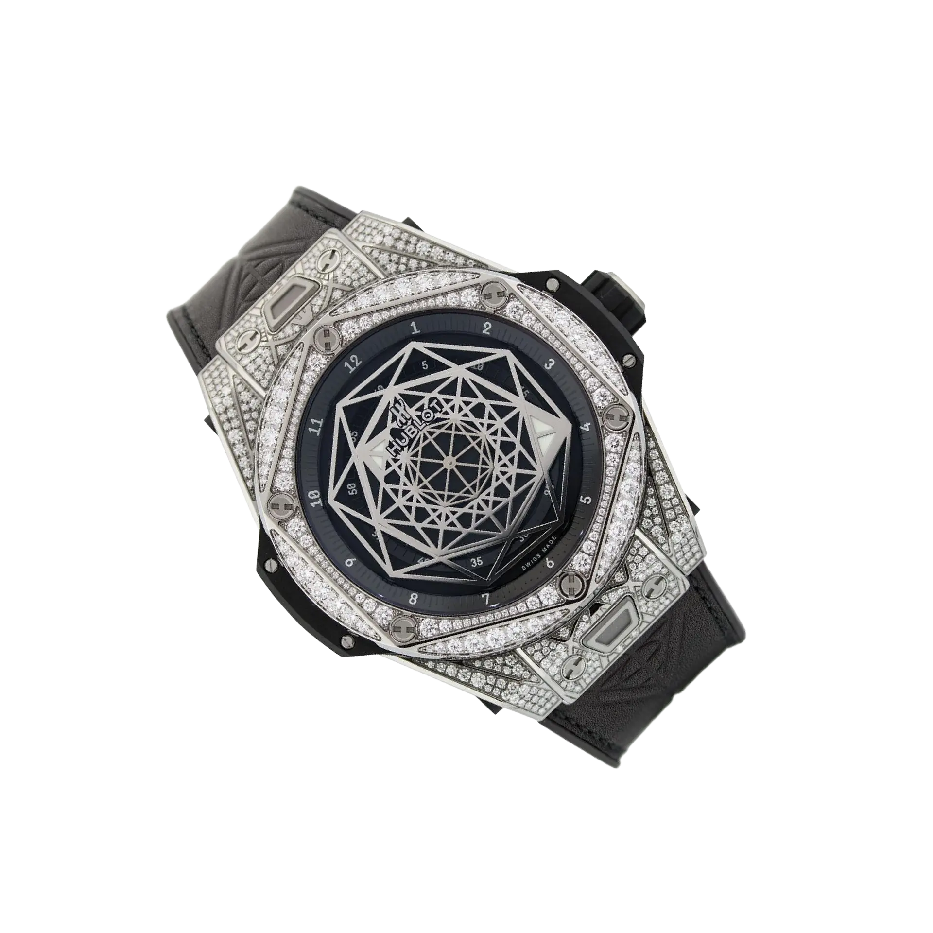 Big Bang Sang Bleu Diamond Titanium 45mm 415.NX.1112.VR.1704.MXM17