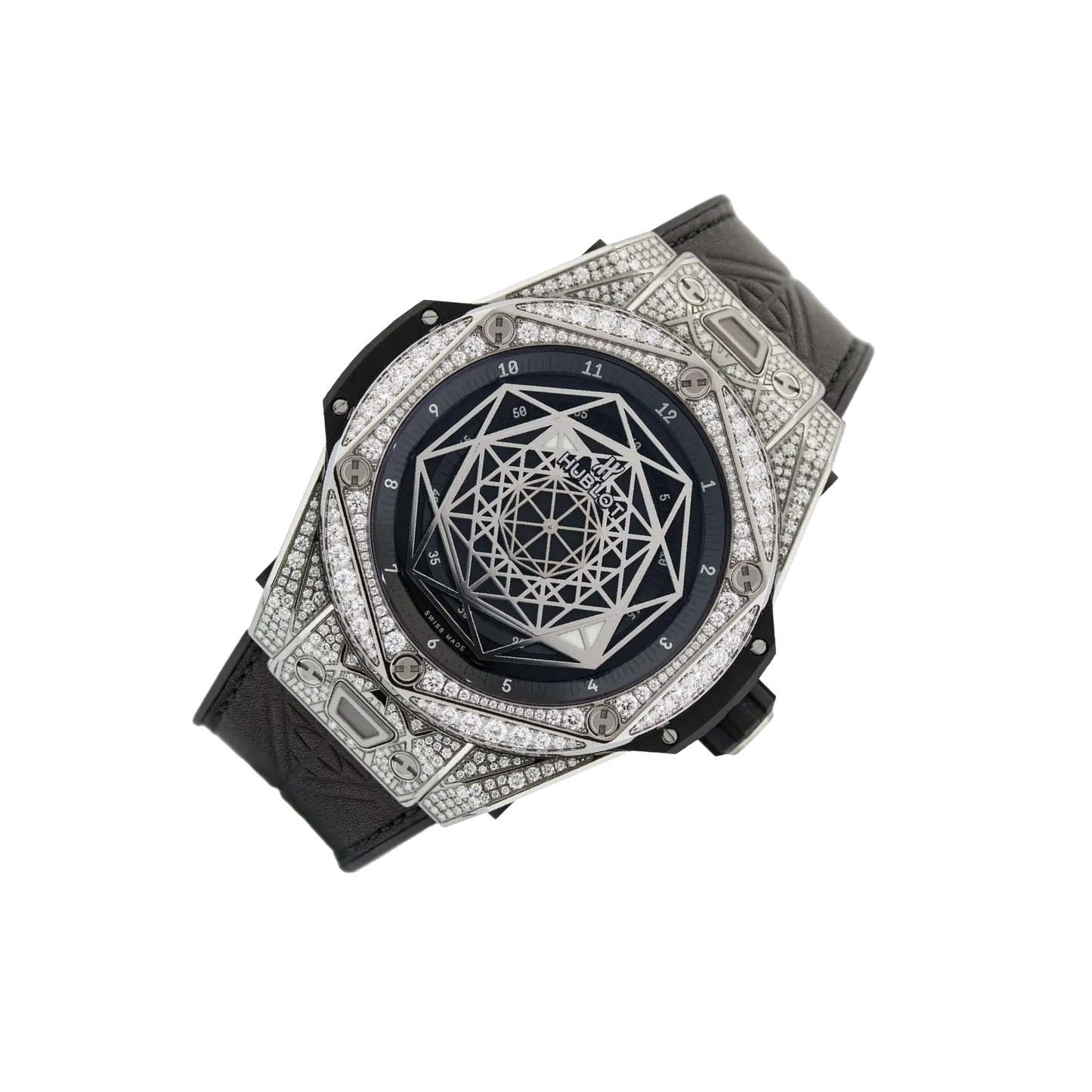 Big Bang Sang Bleu Diamond Titanium 45mm 415.NX.1112.VR.1704.MXM17