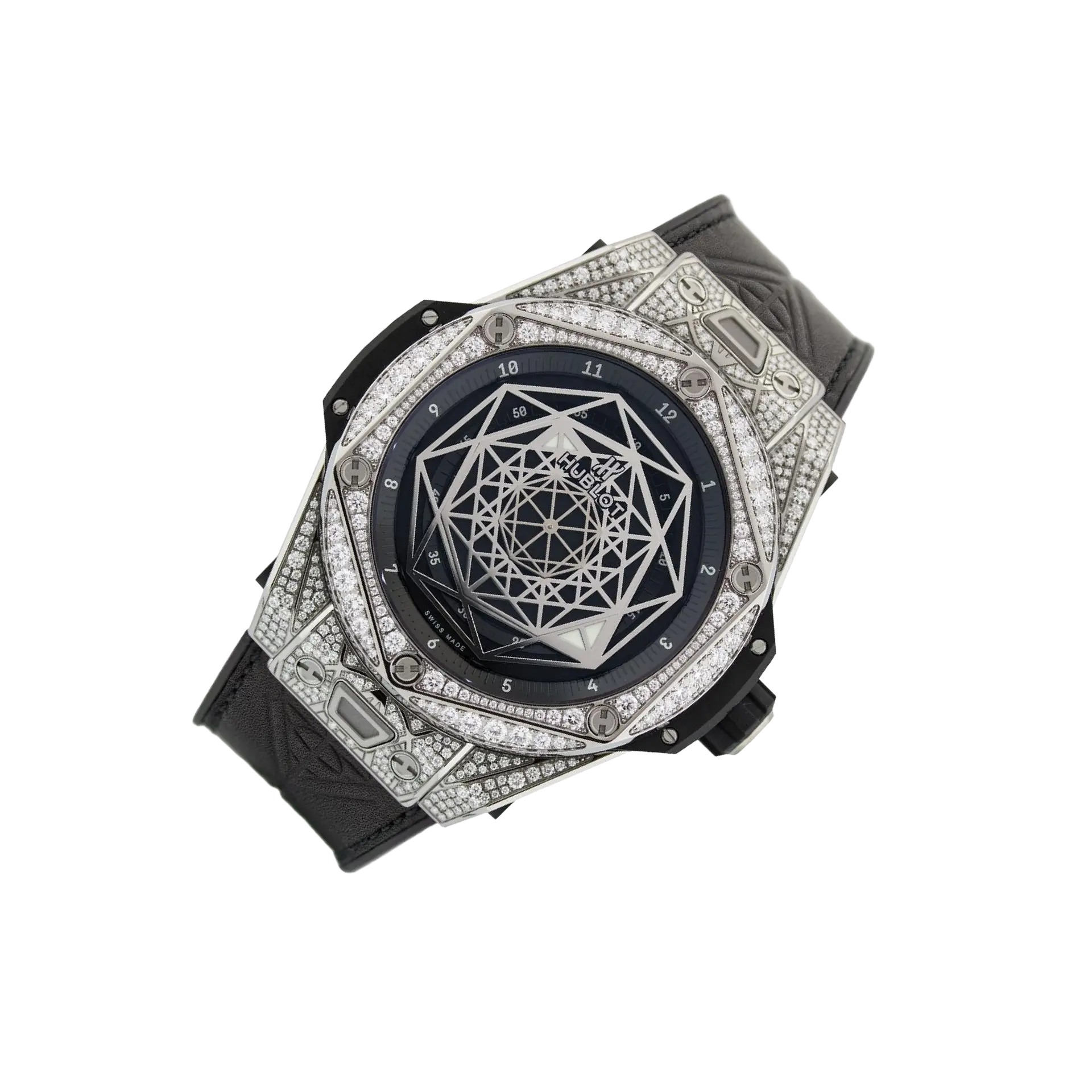 Big Bang Sang Bleu Diamond Titanium 45mm 415.NX.1112.VR.1704.MXM17