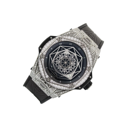 Big Bang Sang Bleu Diamond Titanium 45mm 415.NX.1112.VR.1704.MXM17