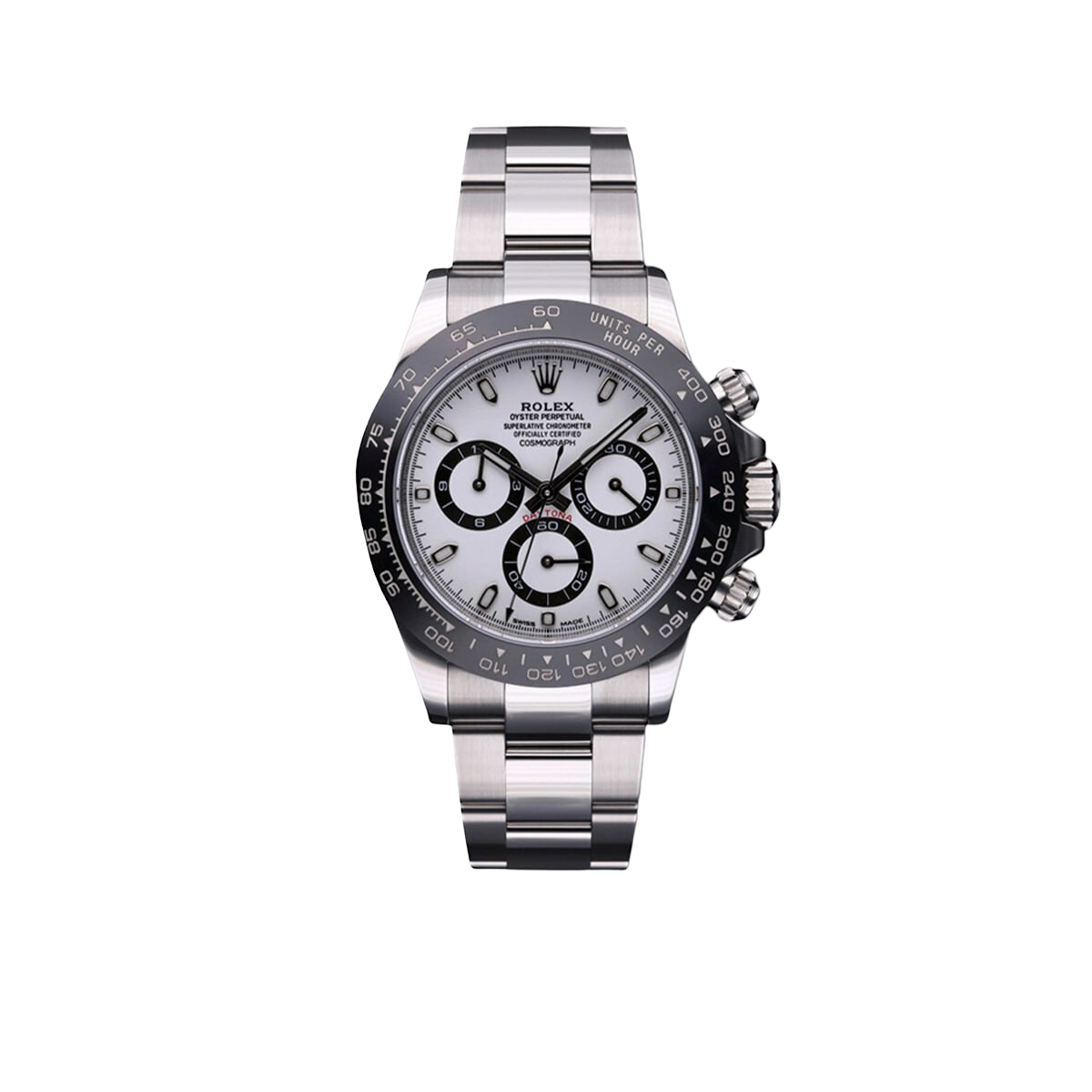 Daytona Panda 40mm White Dial 116500