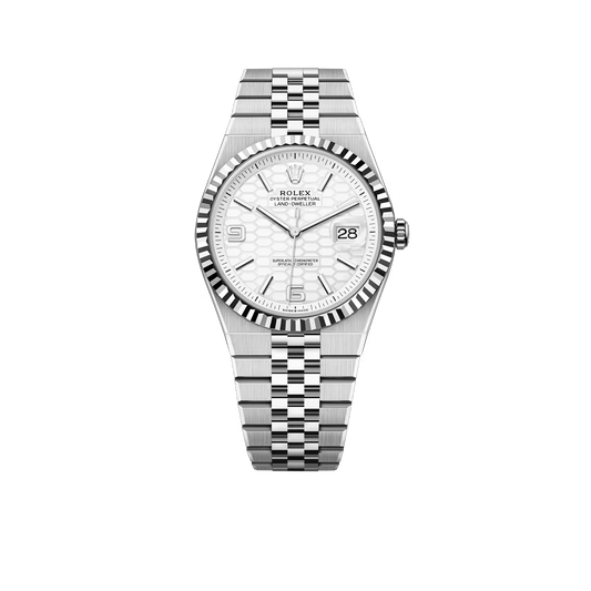 Land-Dweller 40 mm  Oystersteel White Gold M127334-0001