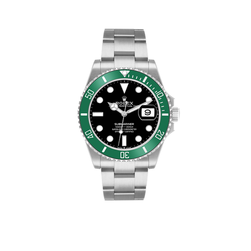 Submariner 41mm Starbucks Steel Green Bezel Mens Watch 126610LV
