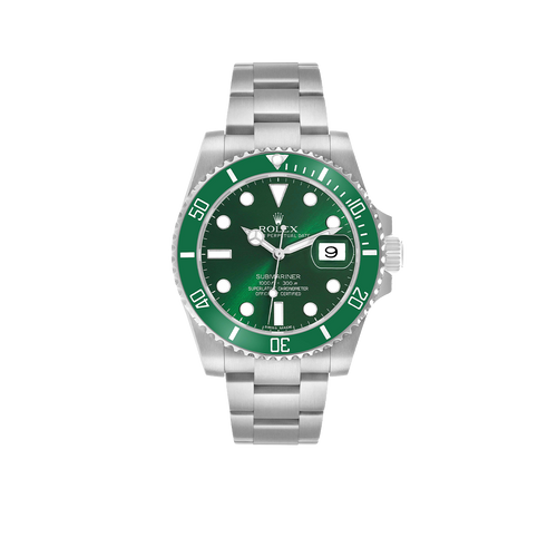 Submariner 40mm Hulk Steel Green Dial Bezel Mens Watch 116610LV