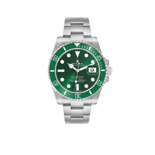 Submariner 40mm Hulk Steel Green Dial Bezel Mens Watch 116610LV
