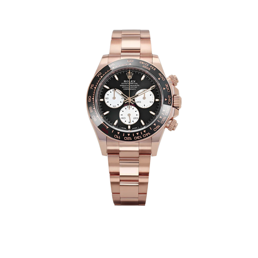 Daytona 40mm Le Mans Rose Gold Bright Black Dial (2025) 126525LN