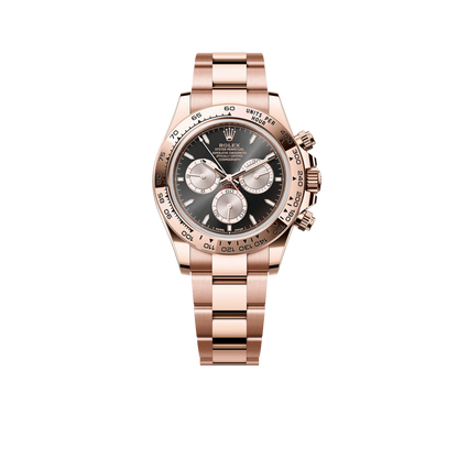 Daytona 40mm Everose Gold Black Dial - 126505