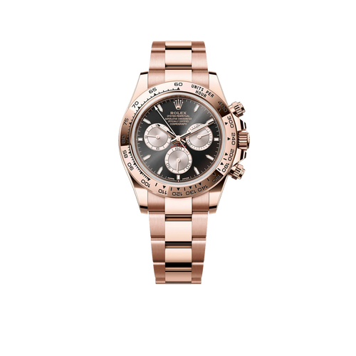 Daytona 40mm Everose Gold Black Dial - 126505