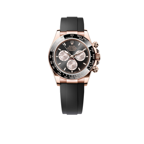 Daytona 40mm Everose Gold Bright Black and Sundust Dial M126515LN-0002