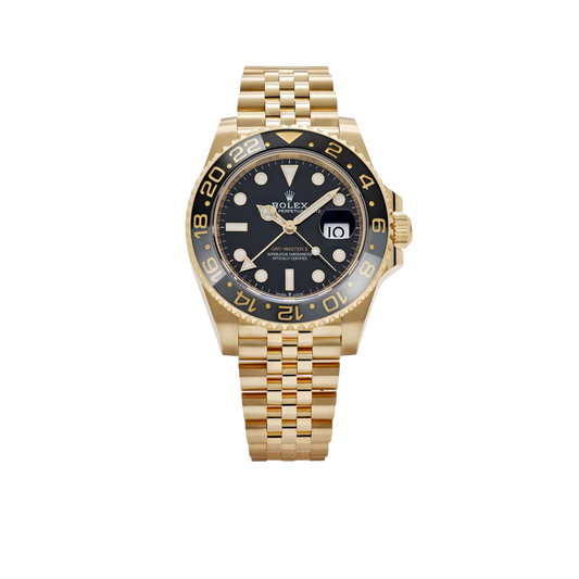 GMT-Master II 126718GRNR Yellow Gold Black Dial Jubilee (2025)