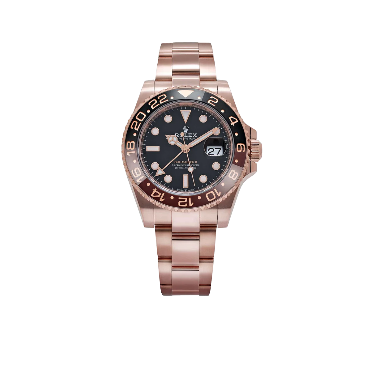 GMT-Master II 126715CHNR Root Beer Rose Gold Black Dial (2025)