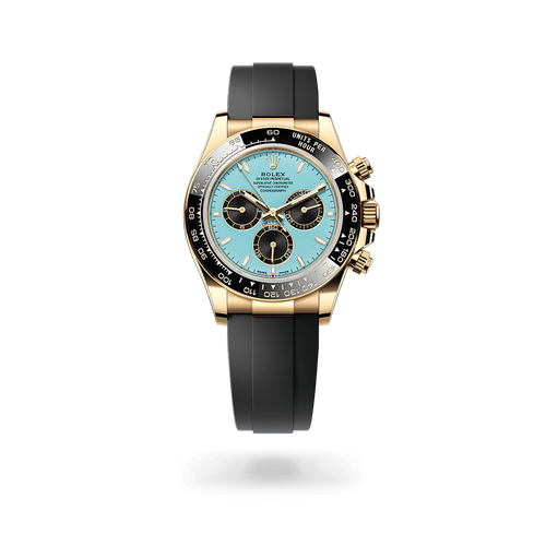 Daytona 40mm Yellow Gold - Turquoise Tiffany Dial 126518LN