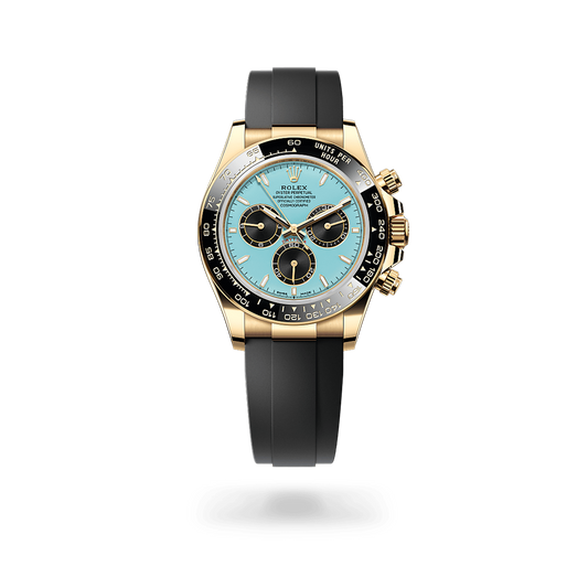 Daytona 40mm Yellow Gold - Turquoise Tiffany Dial 126518LN