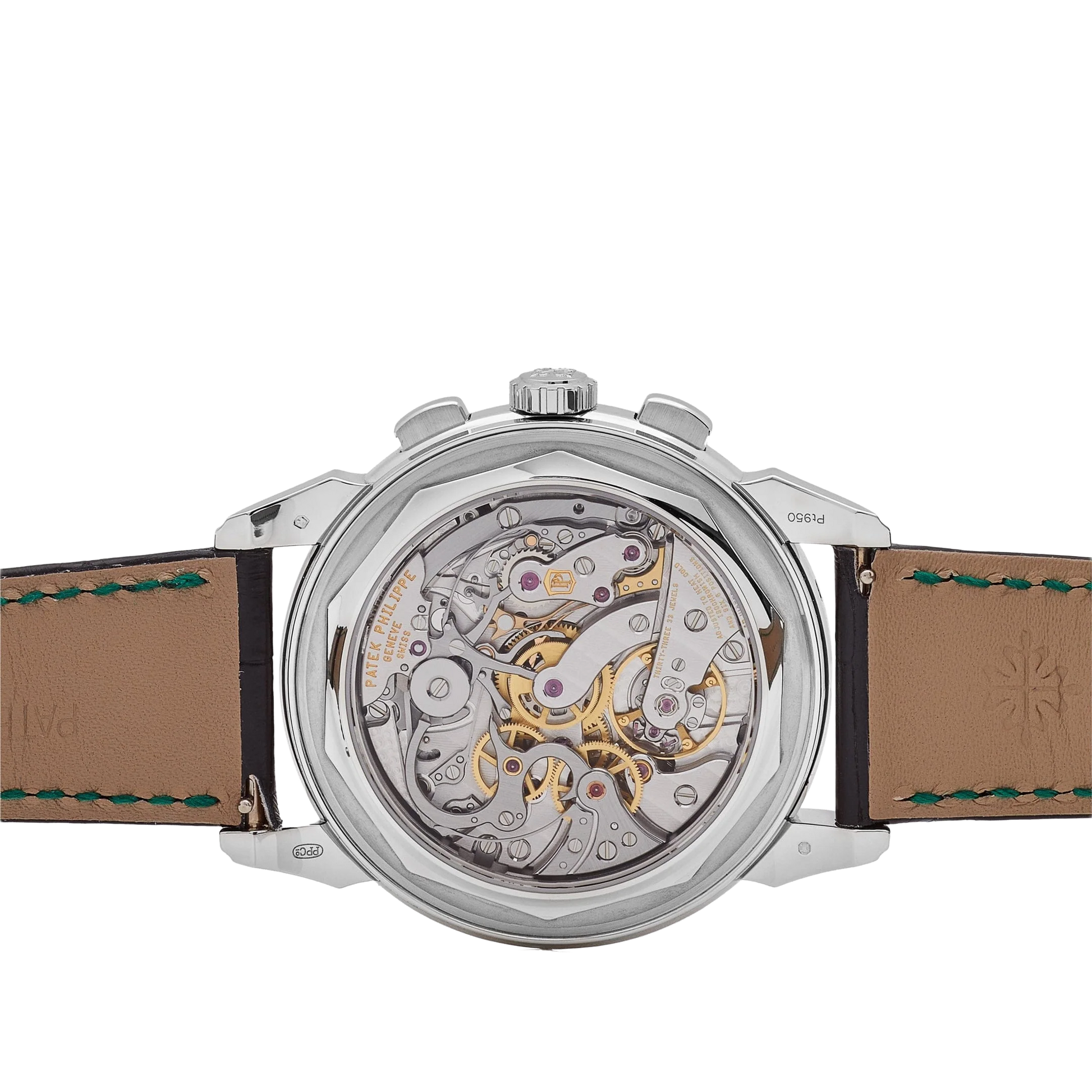 Grand Complications 41mm 5270P-014 Perpetual Calendar Chronograph Platinum Green Dial