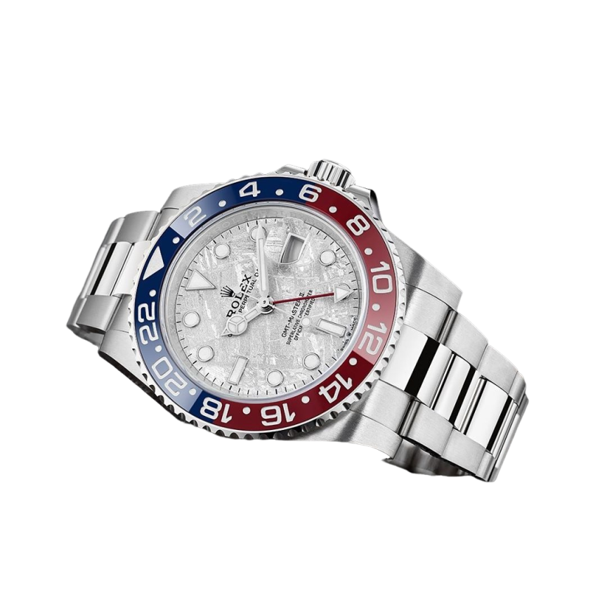 GMT-Master II Pepsi White Gold Meteorite Dial 126719BLRO-0002 New