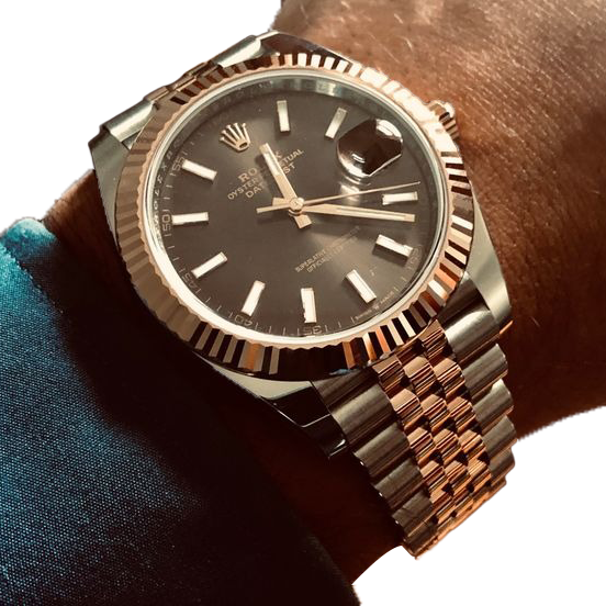 Datejust 41mm Steel & Everose Gold Chocolate 126331-0002