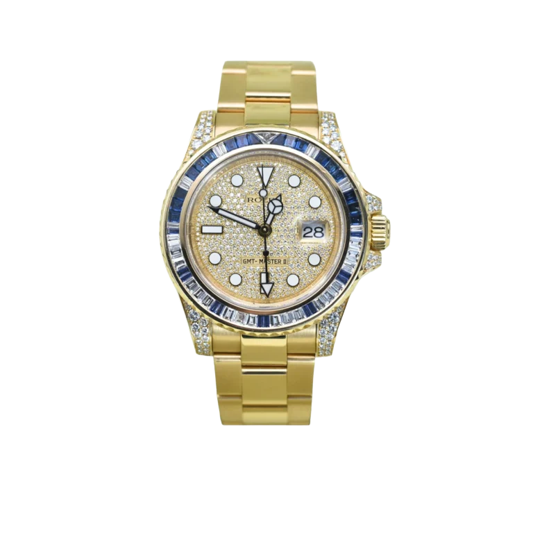 GMT-Master II 116758SARU Pave Diamond Dial 40mm