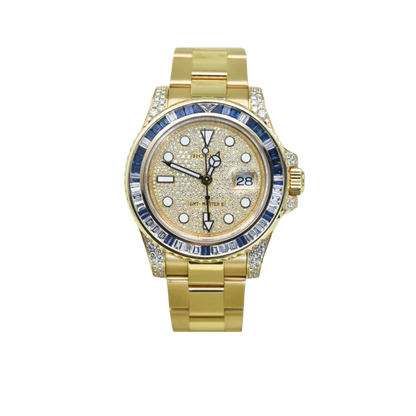 GMT-Master II 116758SARU Pave Diamond Dial 40mm