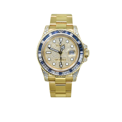 GMT-Master II 116758SARU Pave Diamond Dial 40mm