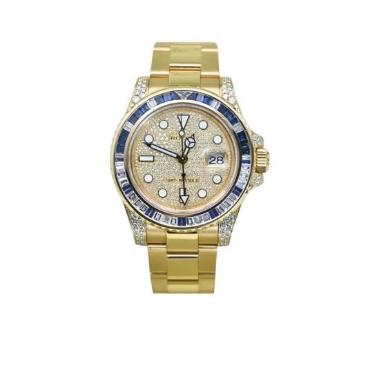 GMT-Master II 116758SARU Pave Diamond Dial 40mm