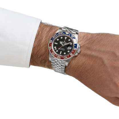 GMT-Master II 126710BLRO Pepsi Stainless Steel Black Dial Jubilee (2025)