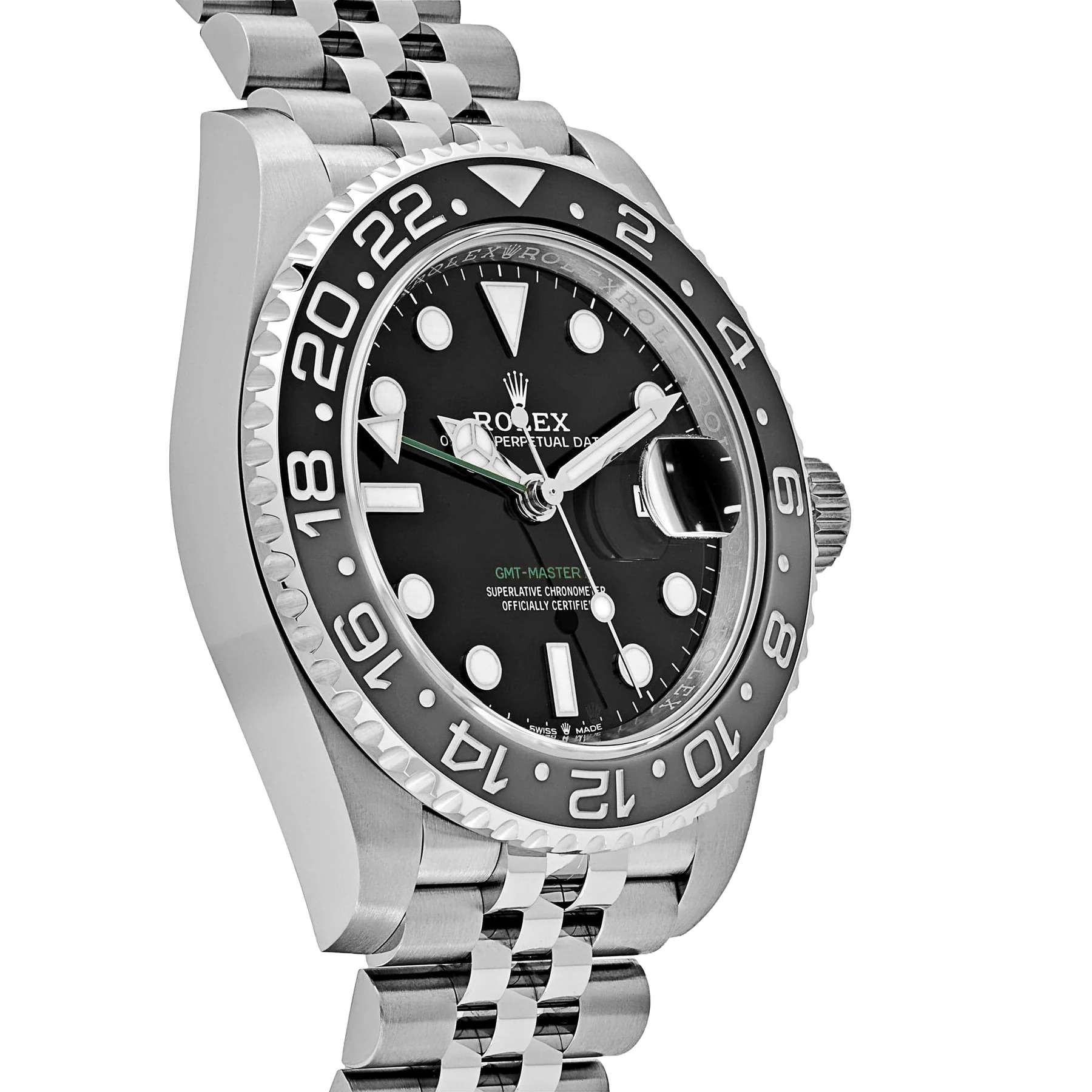 GMT-Master II 126710GRNR Bruce Wayne Stainless Steel Black Dial Jubilee (2025)