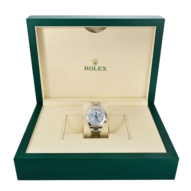 Daytona Diamond Pave Dial Platinum Watch 116576TBR