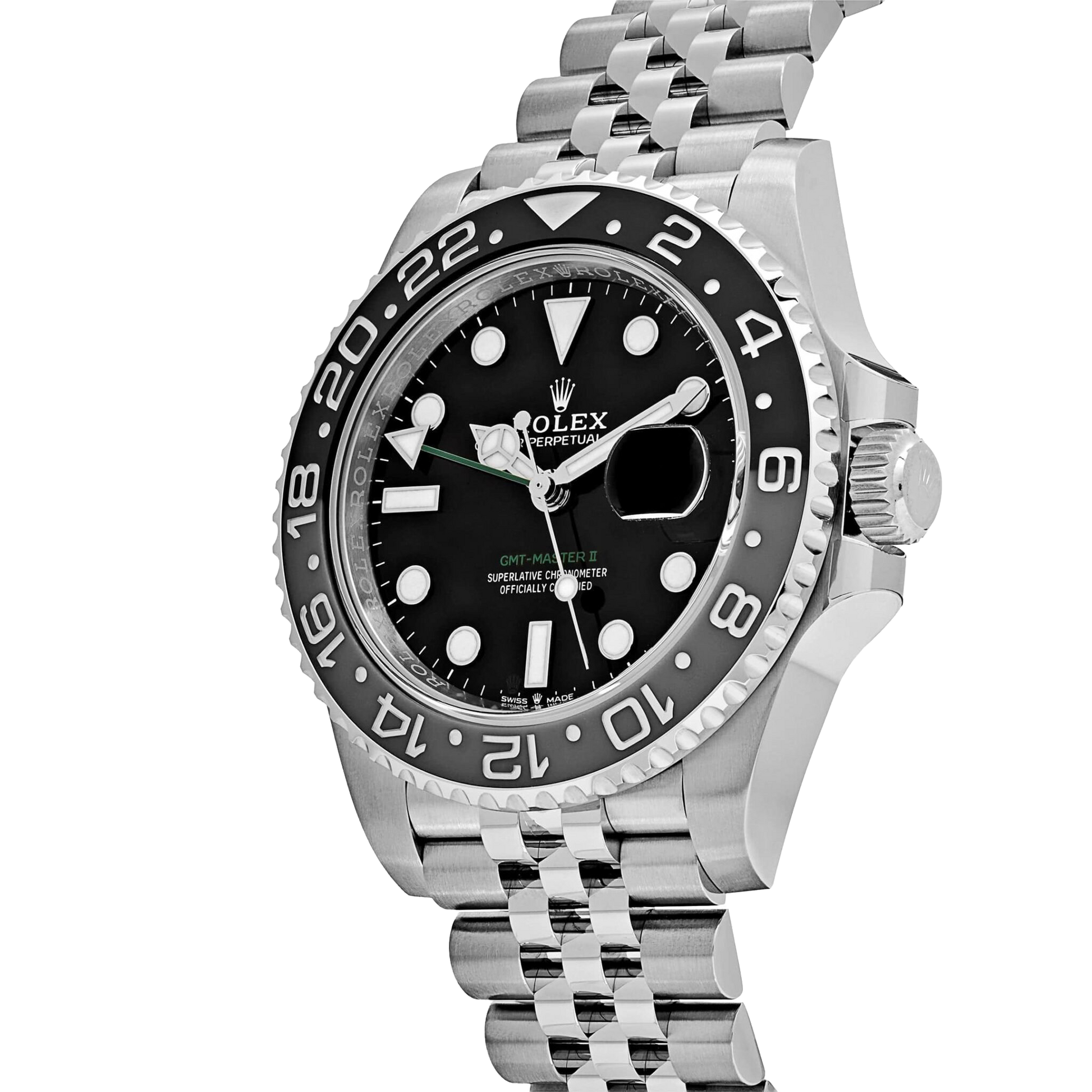 GMT-Master II 126710GRNR Bruce Wayne Stainless Steel Black Dial Jubilee (2025)