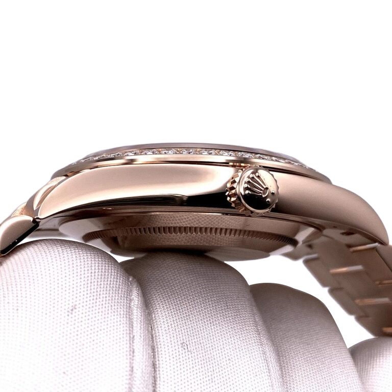 Day-Date 40mm President Rose Gold Diamond Mens Watch 228345