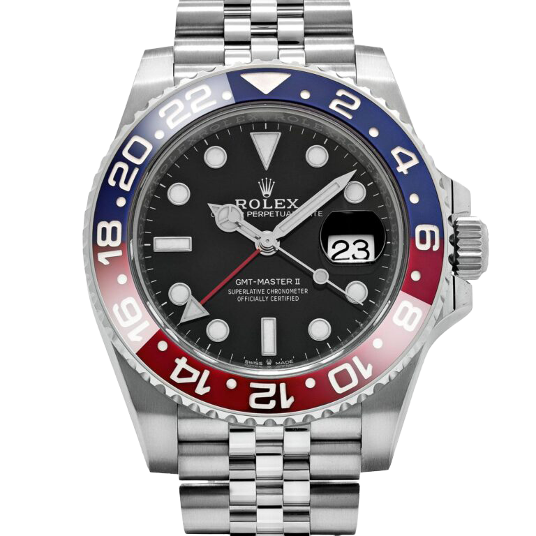 GMT-Master II 126710BLRO Pepsi Stainless Steel Black Dial Jubilee (2025)