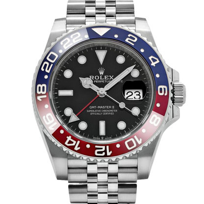GMT-Master II 126710BLRO Pepsi Stainless Steel Black Dial Jubilee (2025)
