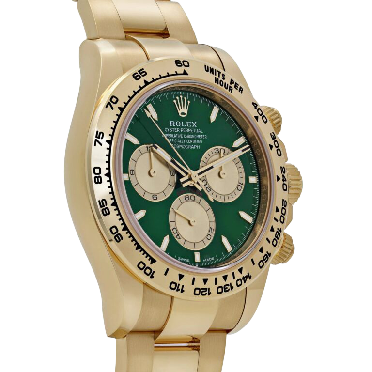 Daytona 126508 John Mayer 2.0 Yellow Gold Bright Green and Golden Dial (2025)