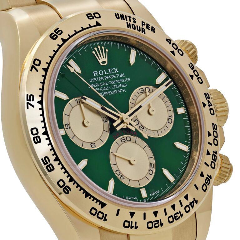Daytona 126508 John Mayer 2.0 Yellow Gold Bright Green and Golden Dial (2025)
