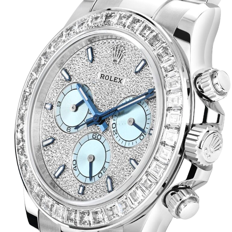 Daytona Diamond Pave Dial Platinum Watch 116576TBR