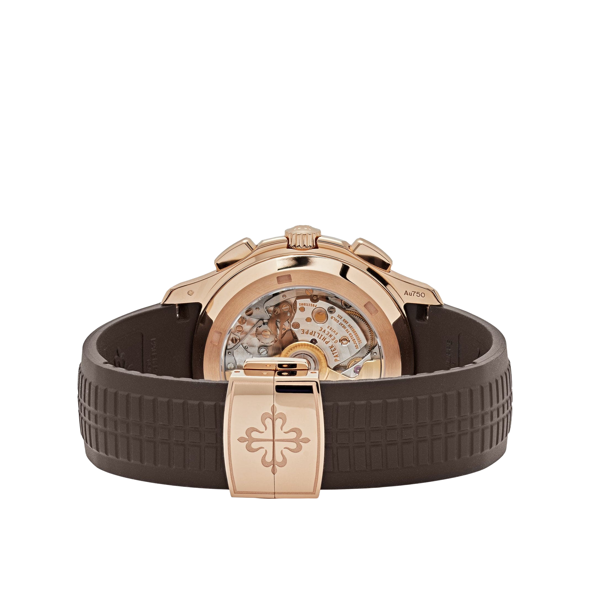 Aquanaut 42mm 5968R-001 Chronograph Rose Gold Brown Dial