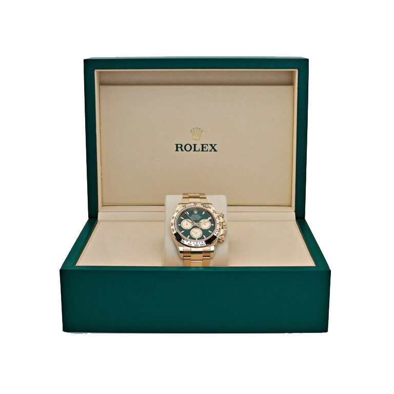Daytona 126508 John Mayer 2.0 Yellow Gold Bright Green and Golden Dial (2025)