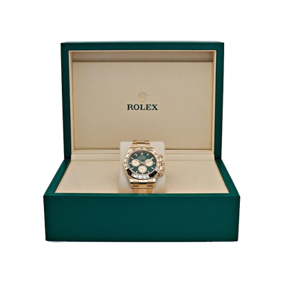 Daytona 126508 John Mayer 2.0 Yellow Gold Bright Green and Golden Dial (2025)