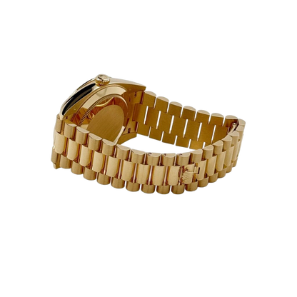Day-Date 40 228348RBR Yellow Gold Diamond Dial Diamond Bezel