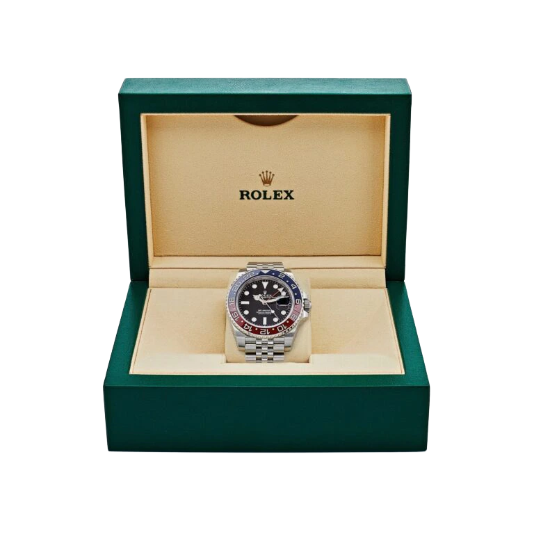 GMT-Master II 126710BLRO Pepsi Stainless Steel Black Dial Jubilee (2025)