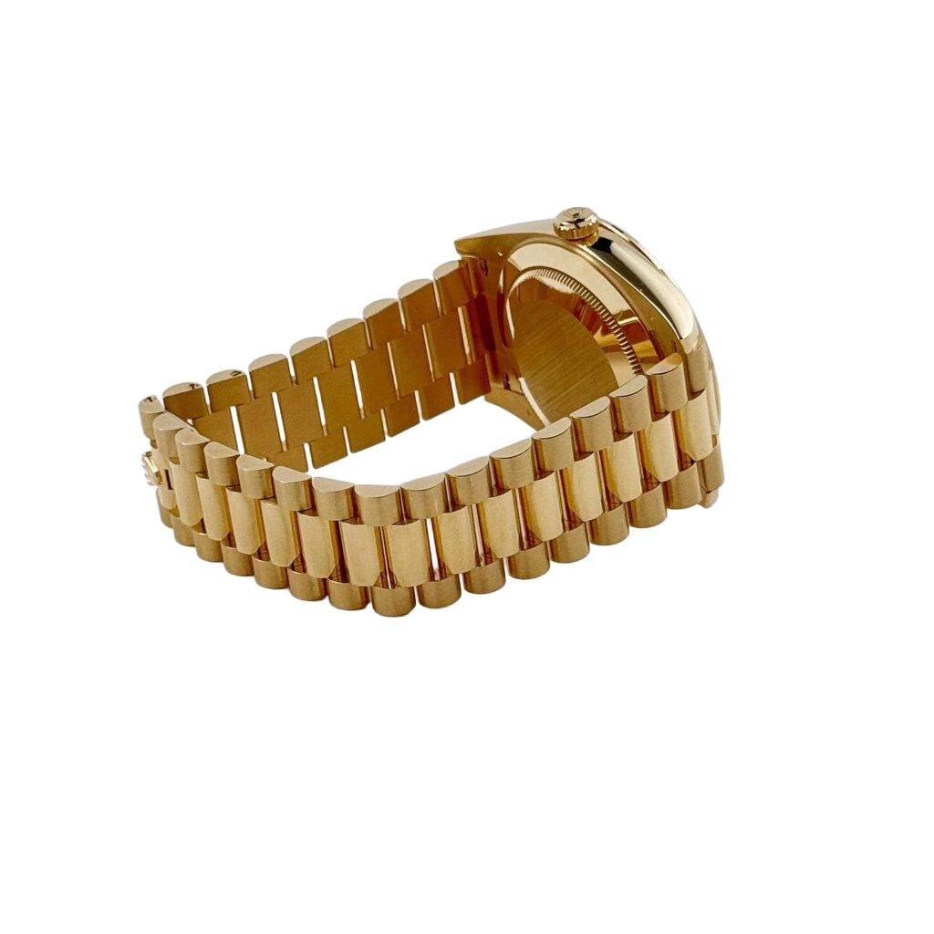 Day-Date 40 228348RBR Yellow Gold Diamond Dial Diamond Bezel