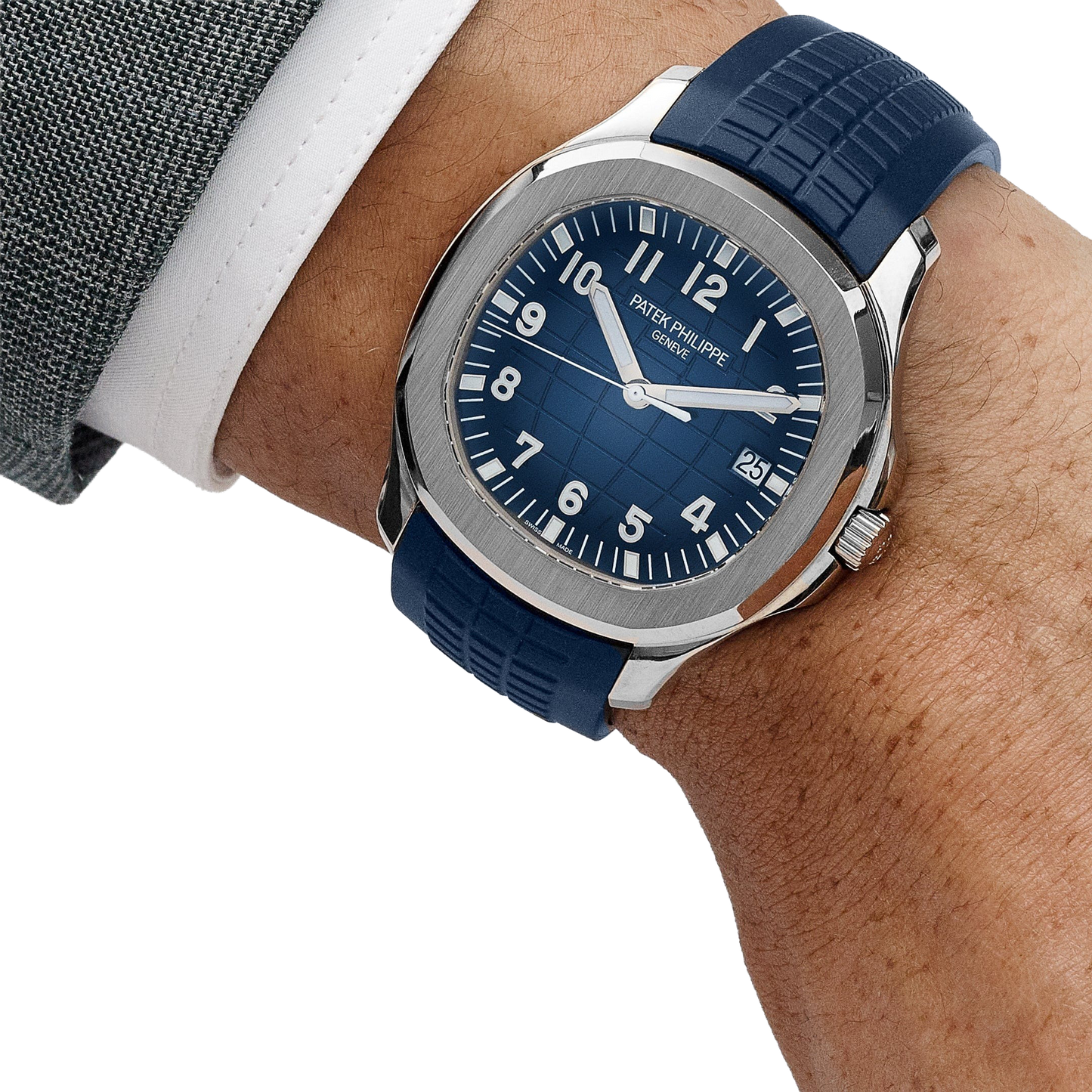 Aquanaut 42mm 5168G-001 White Gold Blue Dial