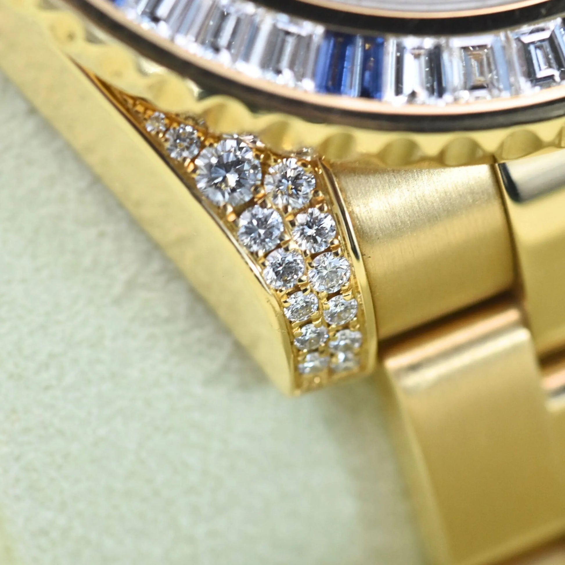 GMT-Master II 116758SARU Pave Diamond Dial 40mm