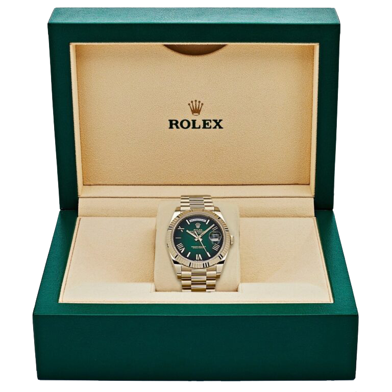 Day-Date 228238 Green Smoke Dial 40mm