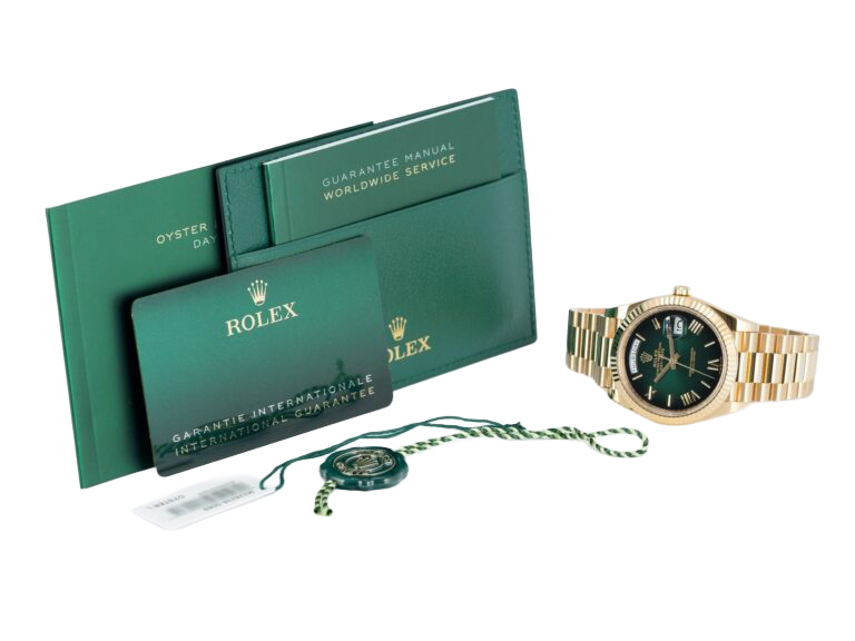 Day-Date 228238 Green Smoke Dial 40mm