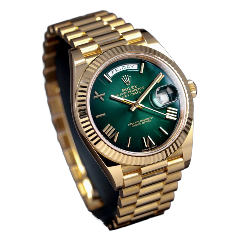 Day-Date 228238 Green Smoke Dial 40mm