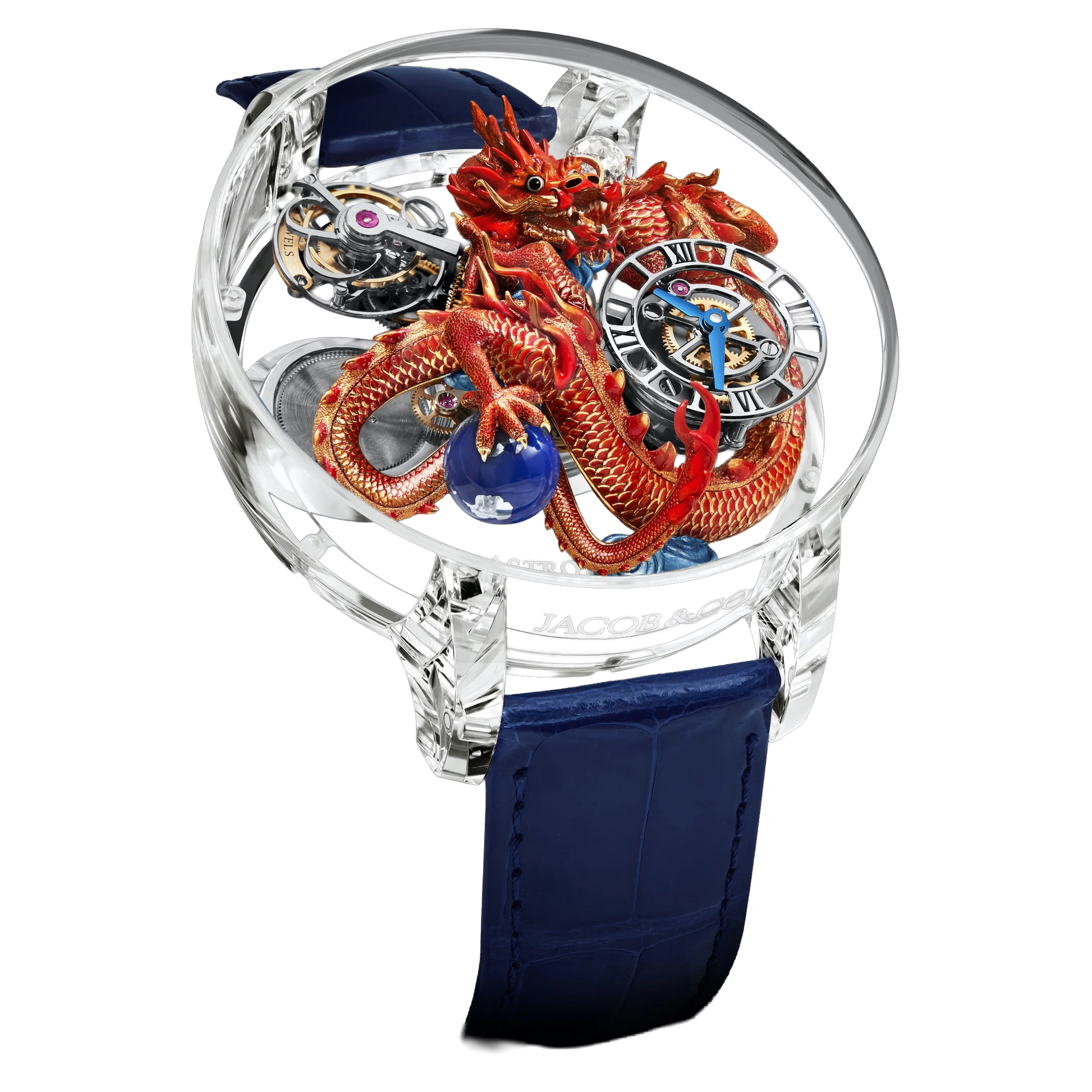 Astronomia Flawless Imperial Dragon 50mm Sapphire Manual Winding AT125.80.DR.UA.B