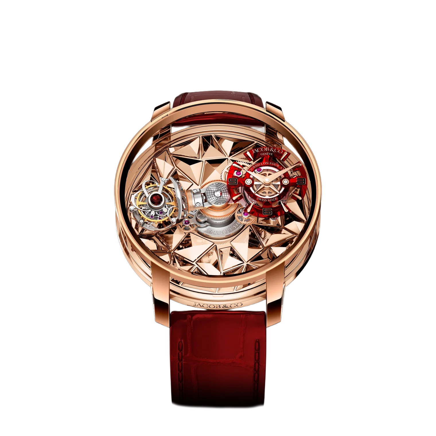 Astronomia Revolution Four-Axis Tourbillon 47mm Rose Gold, Sapphire Manual Winding AT180.40.AB.AA.A